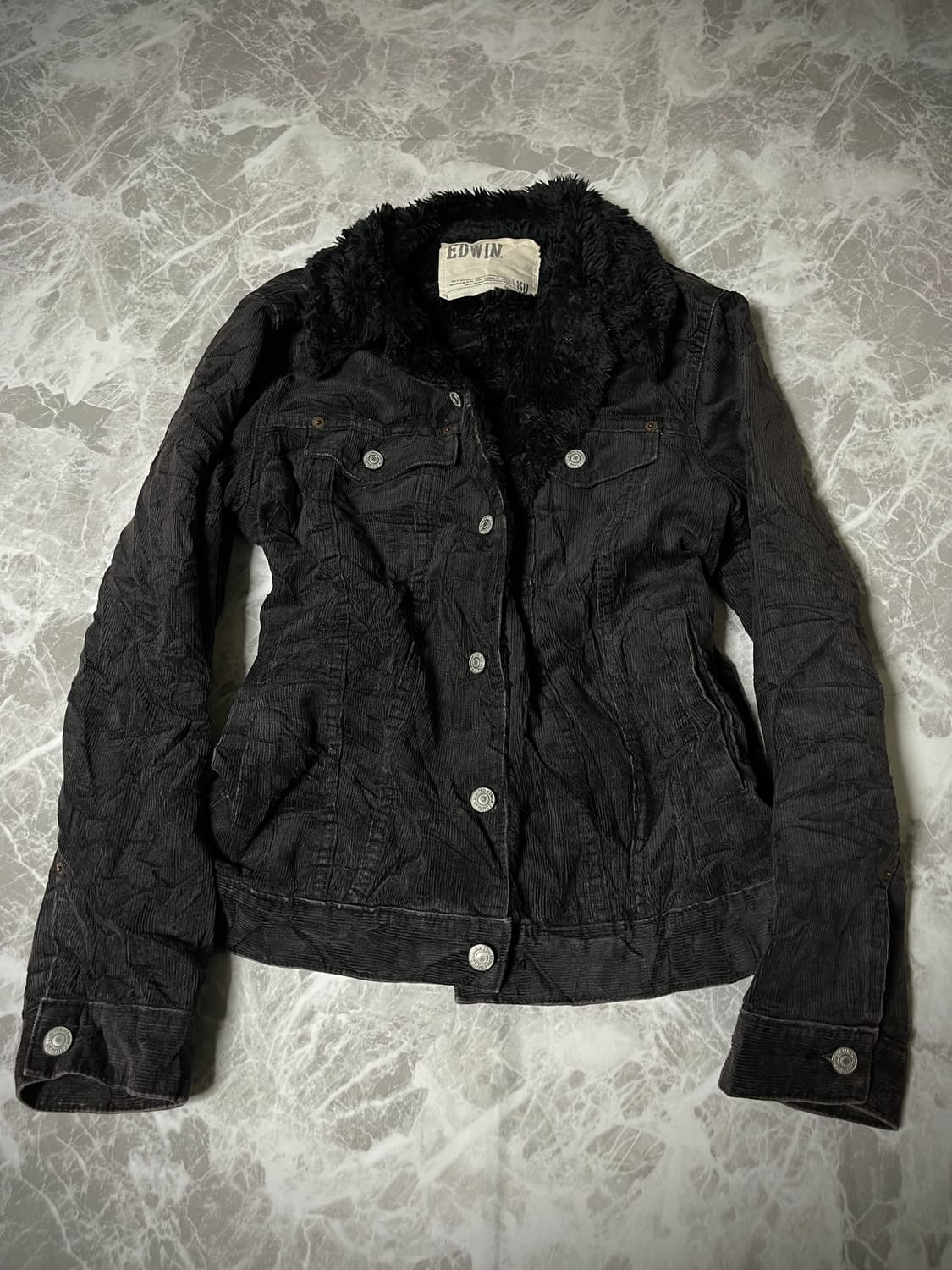 (Edwin)corduroy fur jacket 상품이미지1