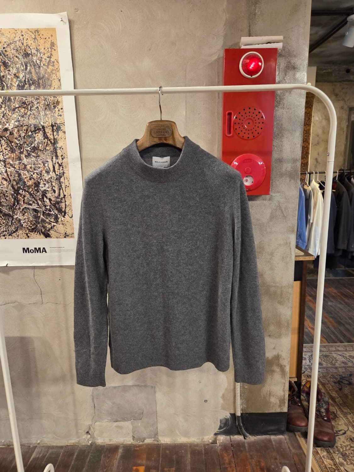 솔리드옴므 캐시미어 모호크넥니트 상품이미지10