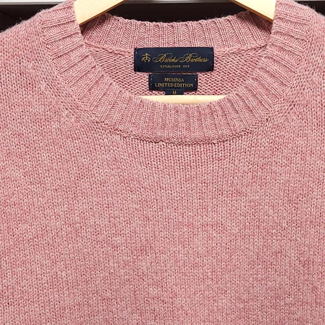 100)Brooks Brothers 브룩스브라더스 무신사 콜라보 울 니트 상품이미지2