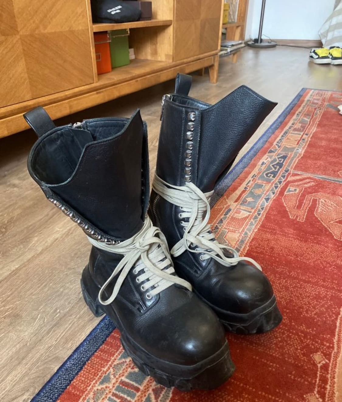 Rick Owens Bozo Tractor Boots  상품이미지2