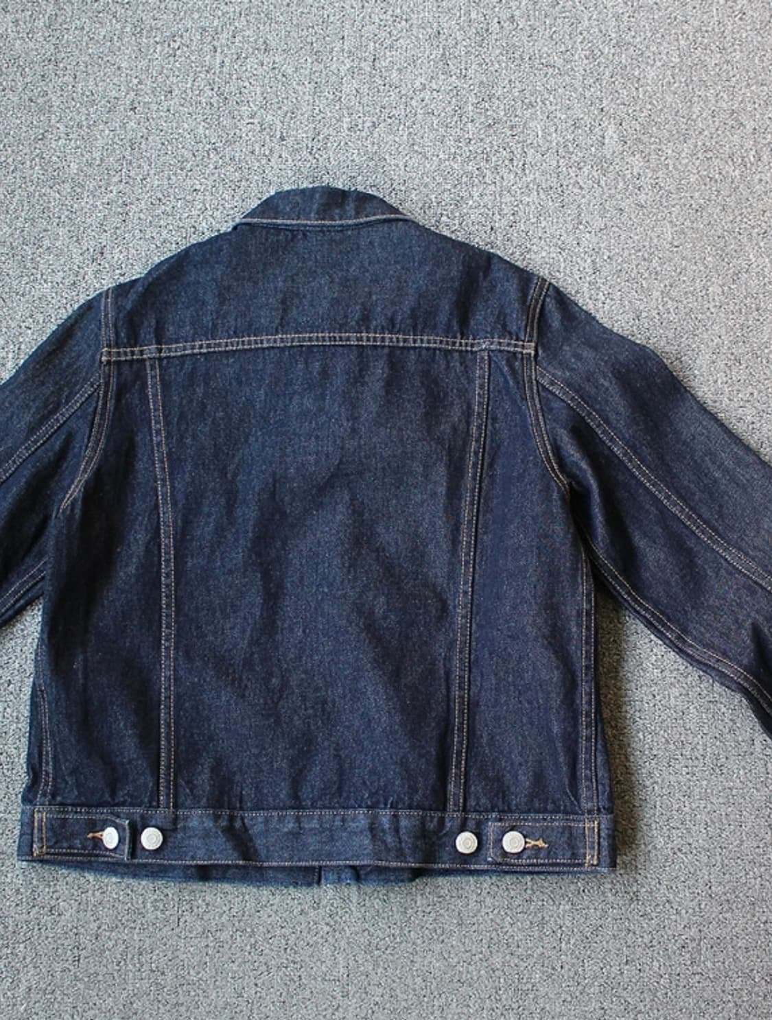 생지 데님 트러커 자켓 상품이미지3