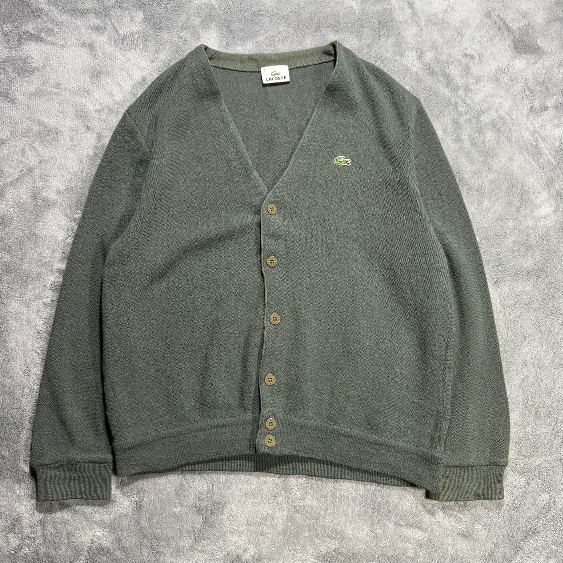 라코스테 올리브 가디건 상품이미지1
