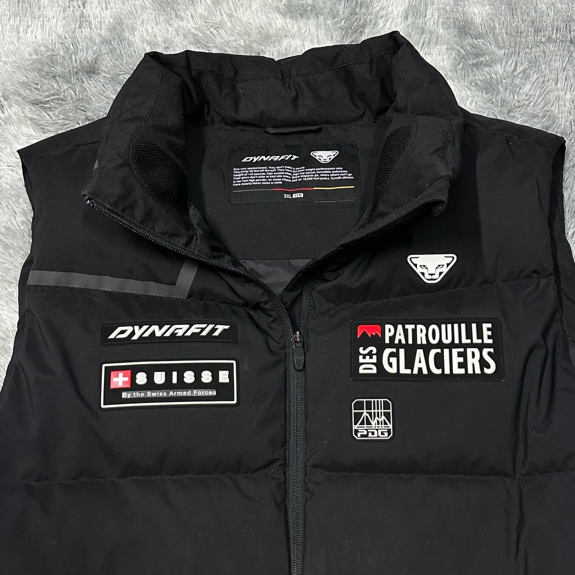 다이나핏 다운 블랙 패딩조끼 3XL 상품이미지3