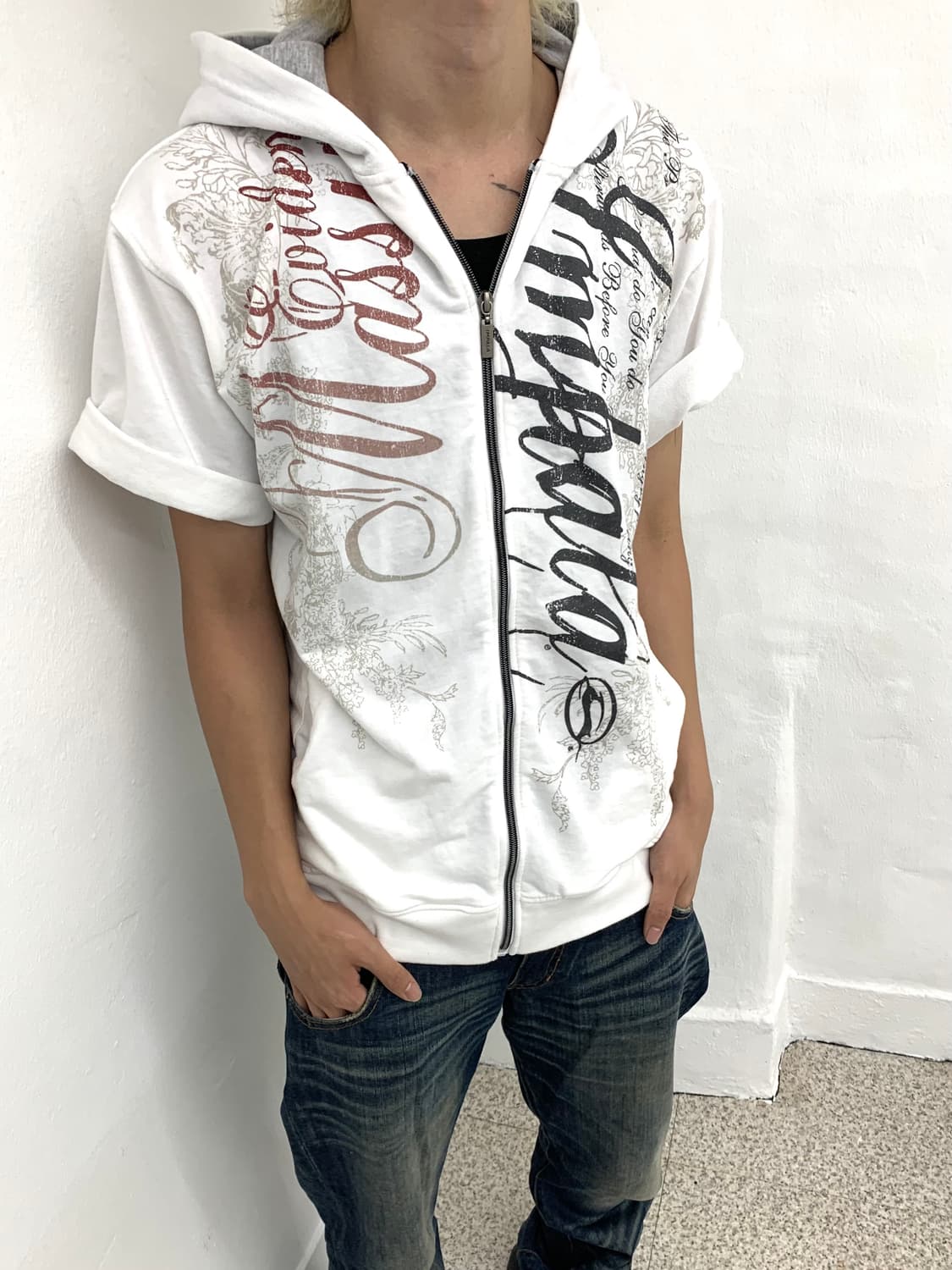 Impala y2k lettering hoodie  상품이미지4