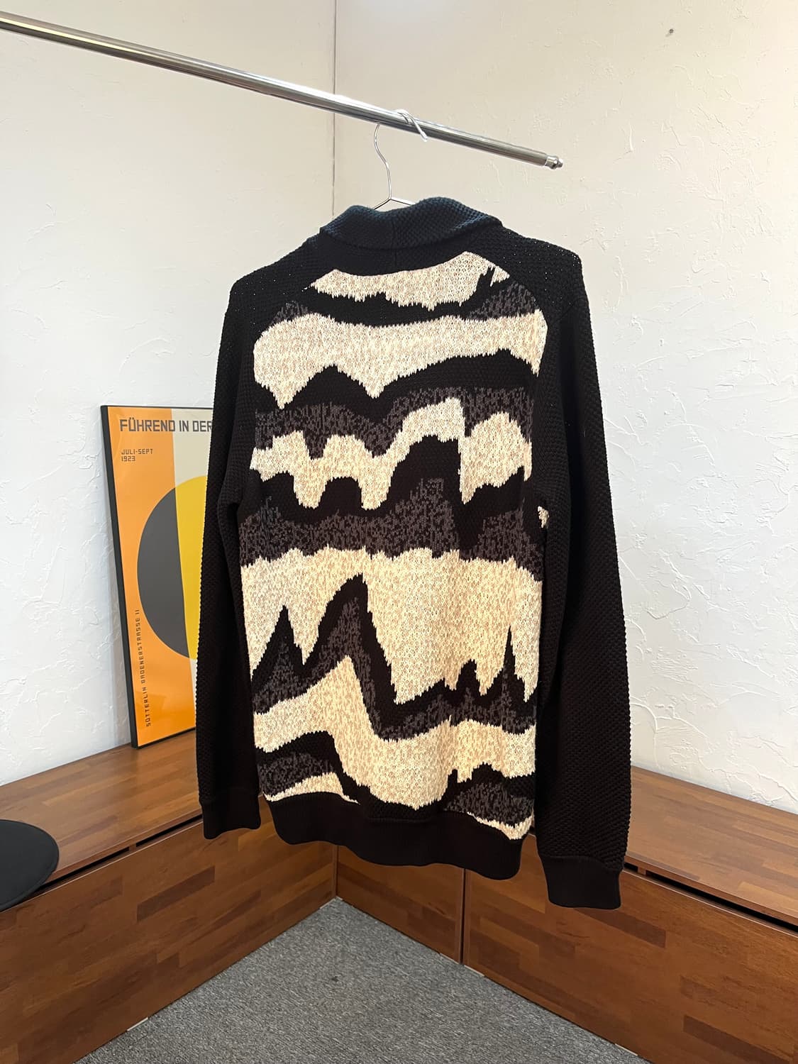 아르마니 와플 니트 가디건 상품이미지1