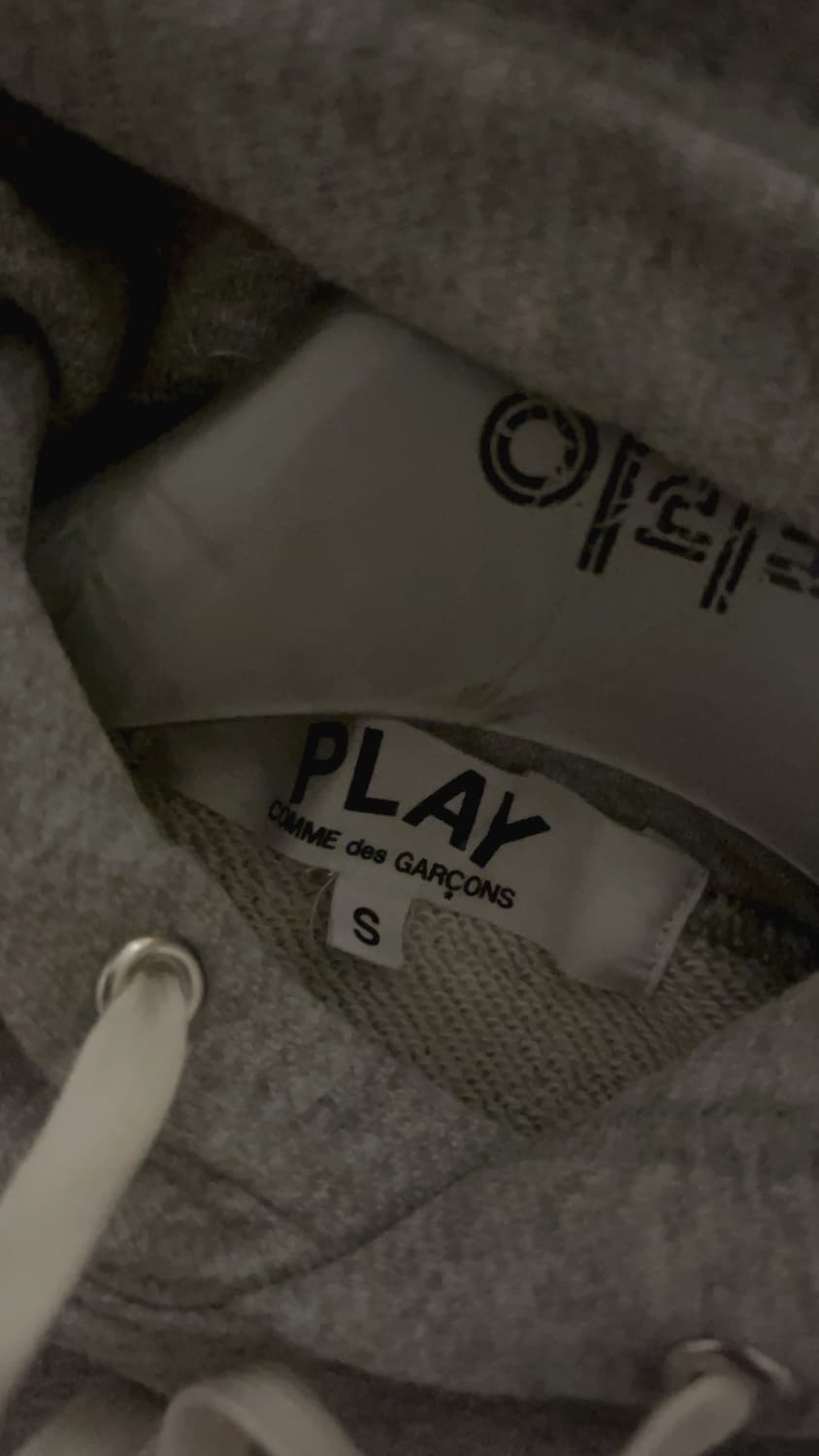 꼼데가르송PLAY후드티 상품이미지2