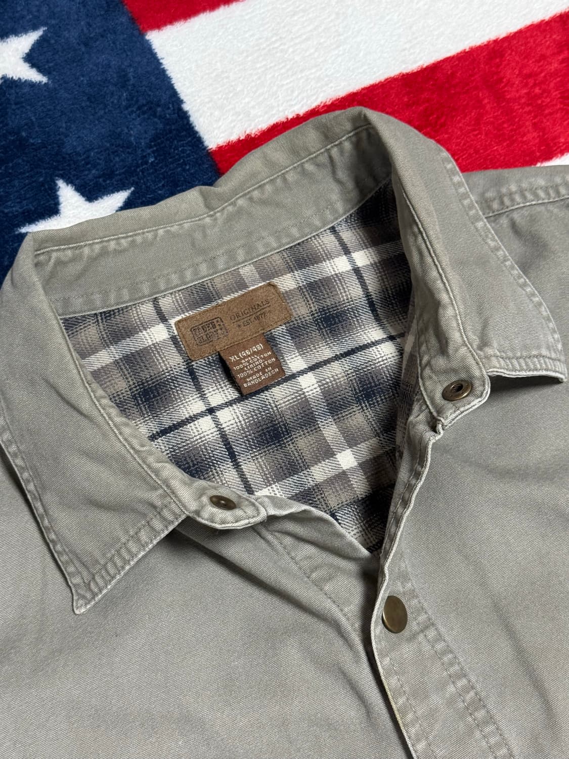 빈티지워크셔츠 vintage work jacket  덕캔버스 워크웨어 상품이미지7