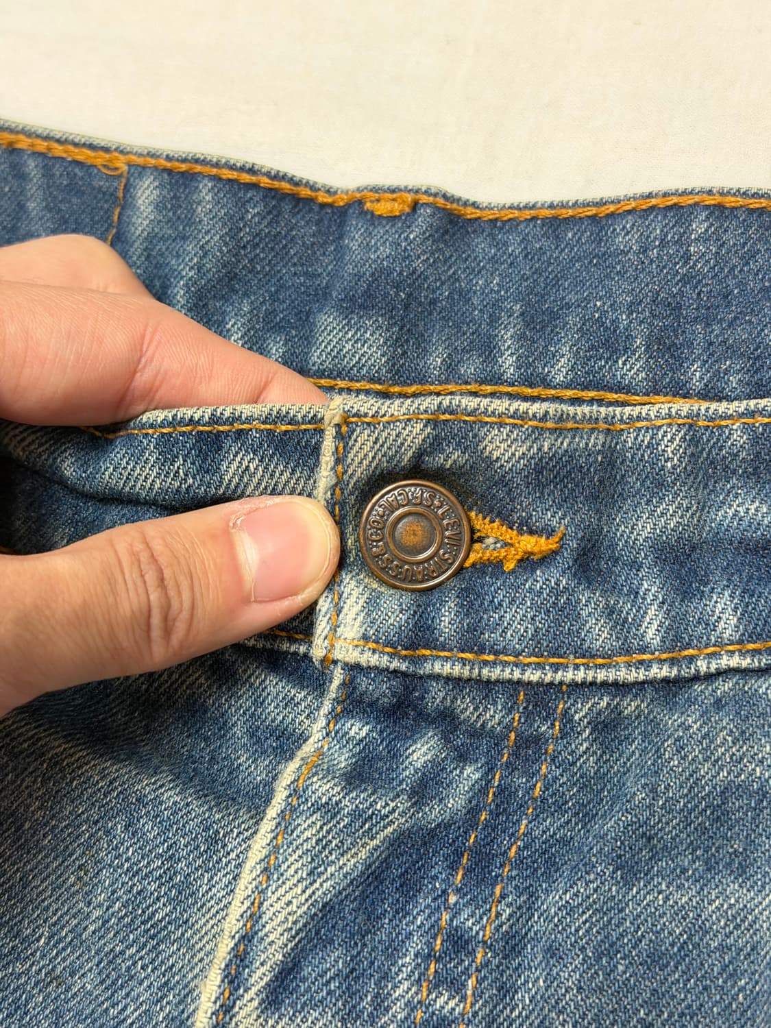 [36X34] 리바이스 550 오렌지탭 배기 와이드 팬츠 상품이미지5