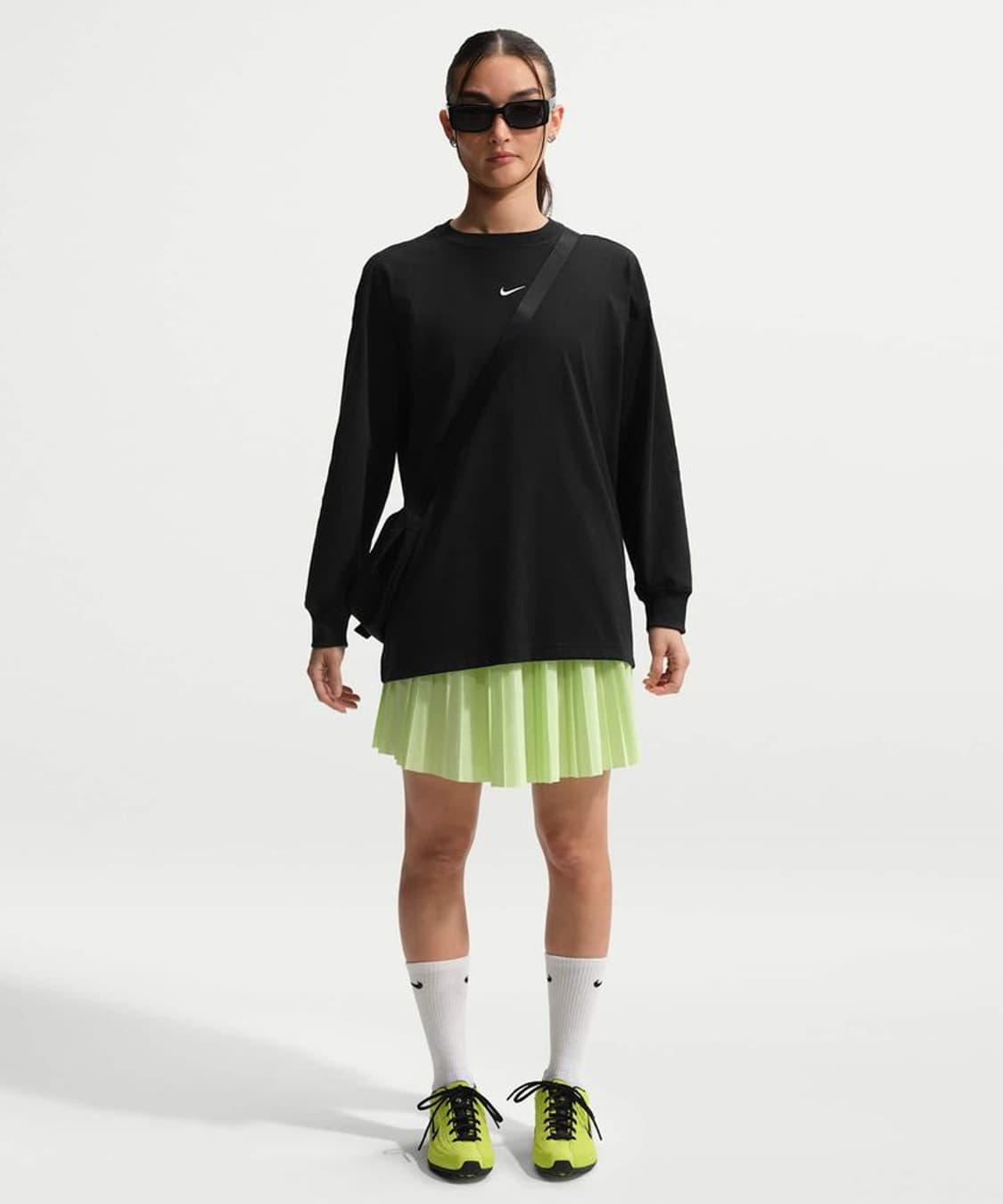 nike 나이키 센터로고 롱슬리브 여성 긴팔티 상품이미지2