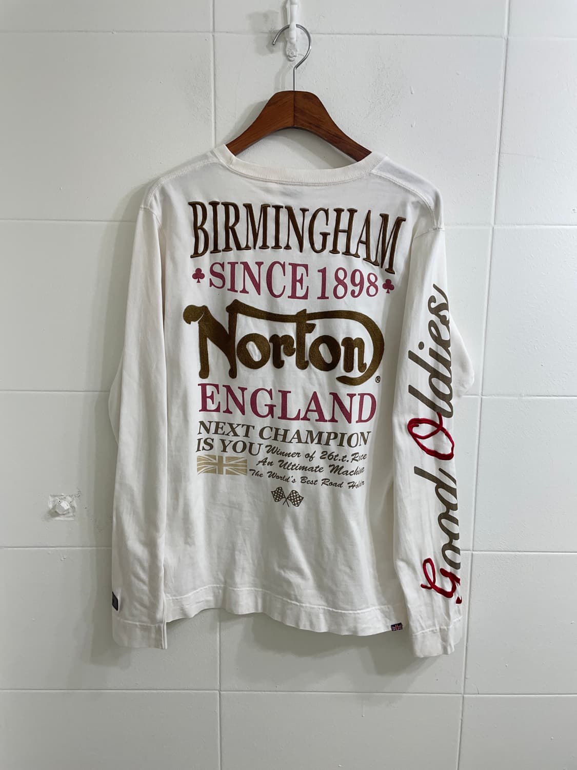 빈티지 노턴 브라운 카모 캐주얼 스트릿 코디 세트 상품이미지6