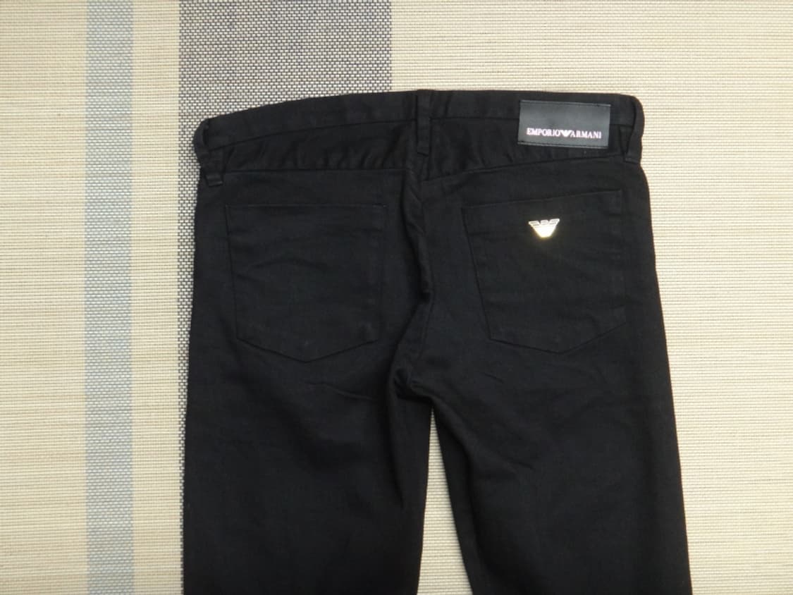 (31-32) 엠프리오 아르마니 남성 J02 슬림핏 블랙진 상품이미지5