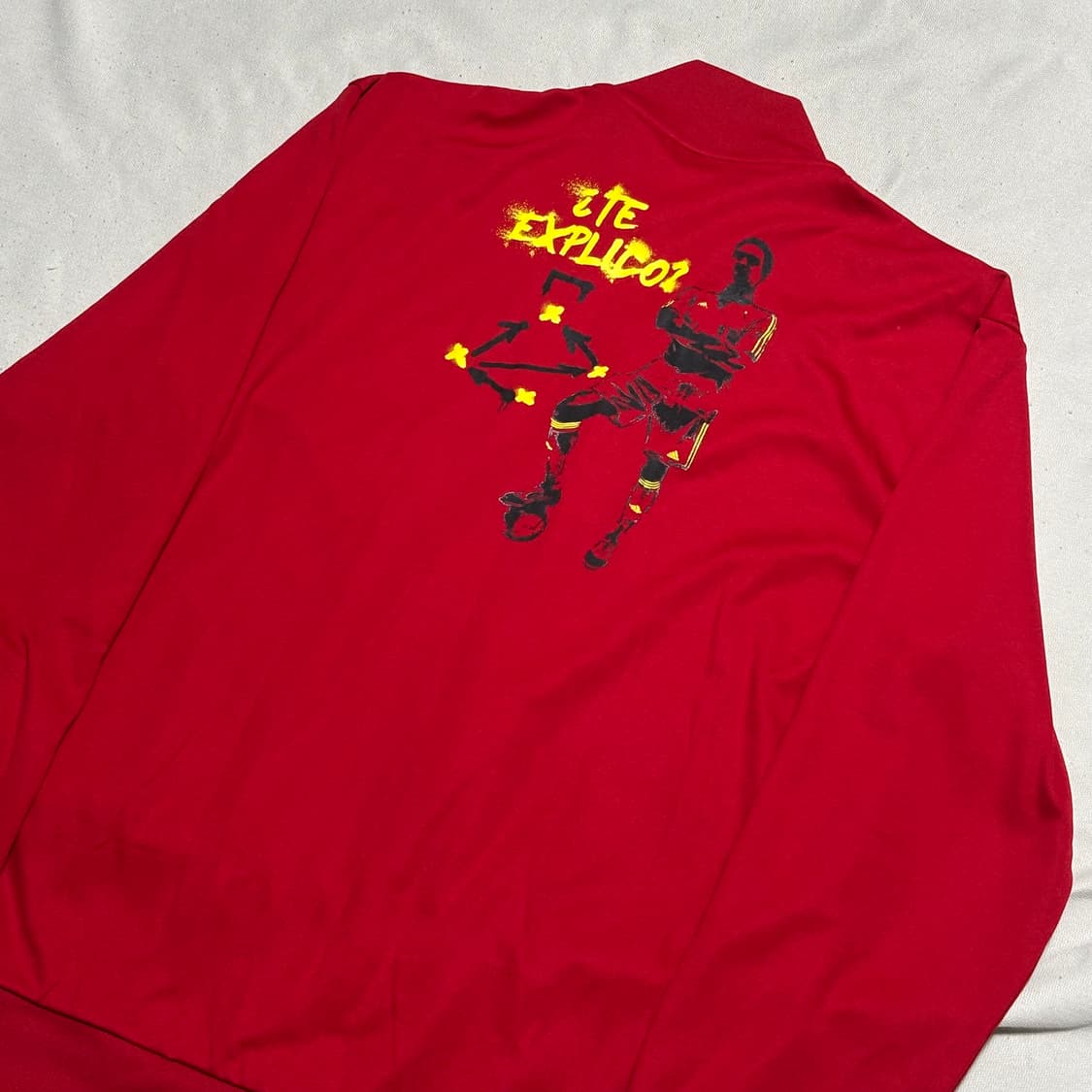 105 아디다스 브라질 월드컵 스페인 레드 트랙탑 상품이미지1