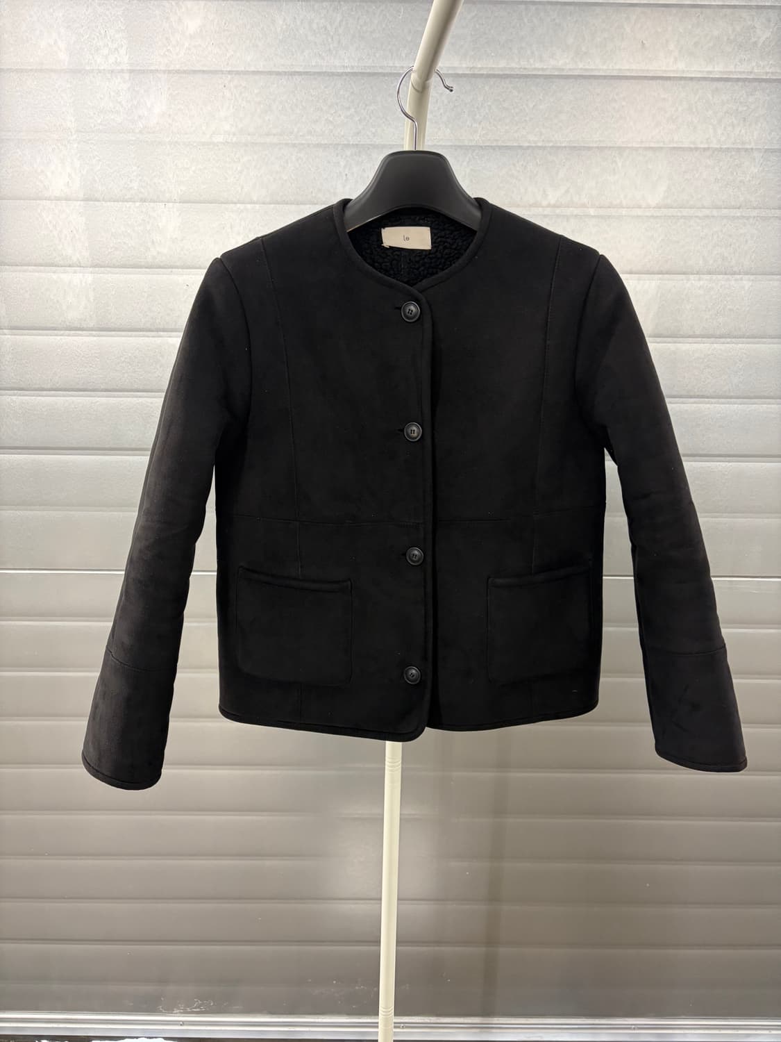 Le 르 short shearling jacket 상품이미지2