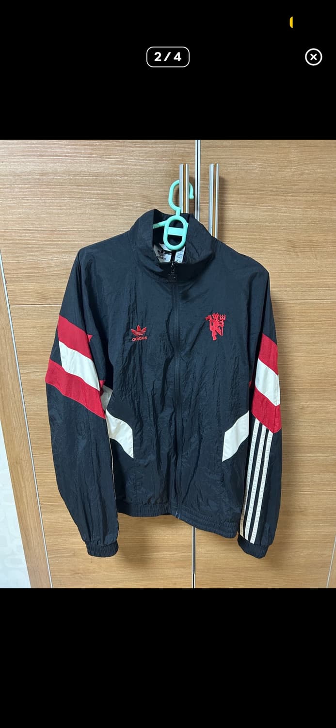아디다스 맨유 트랙탑 바람막이 s 상품이미지2