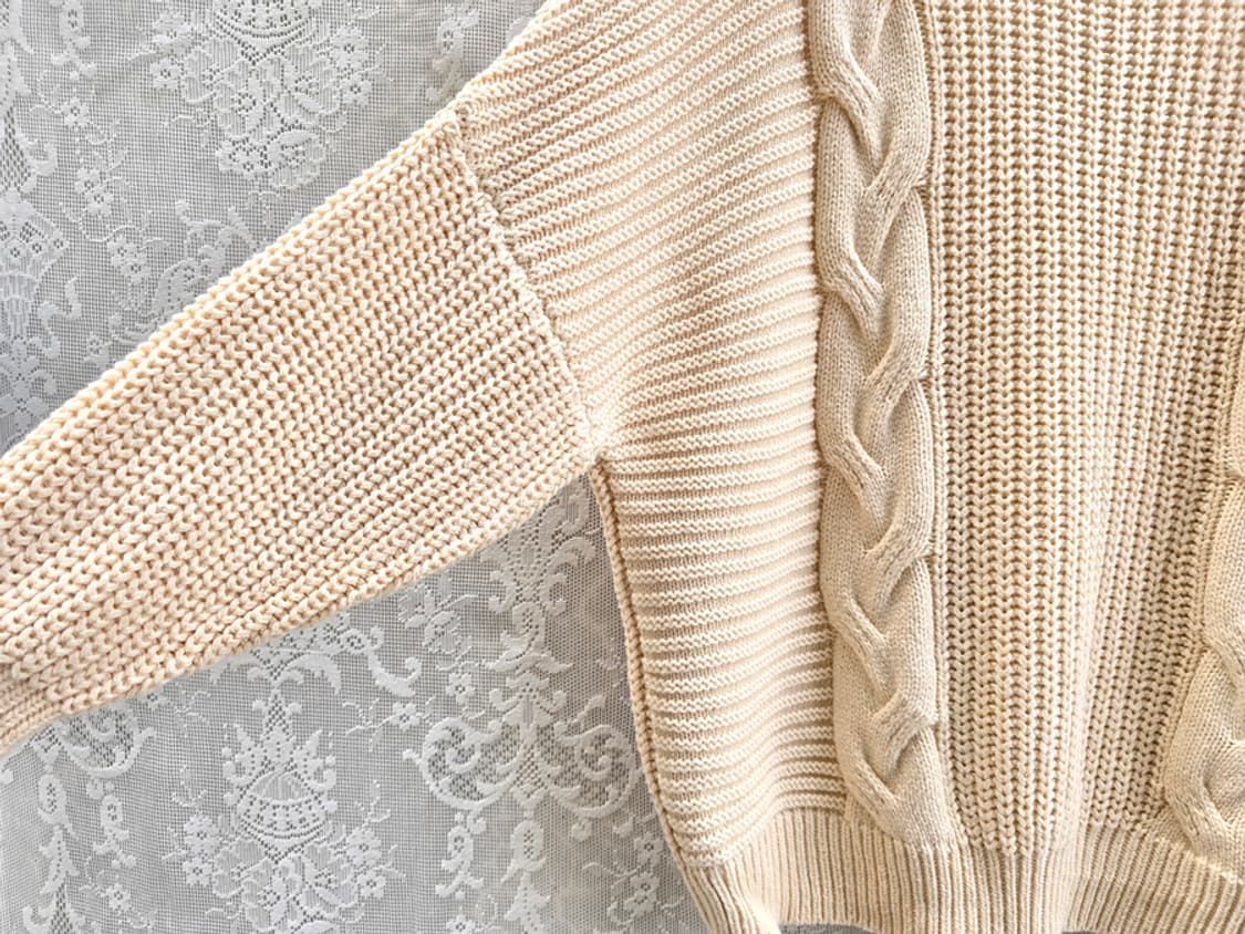 사만사 모스 2 케이블 니트 상품이미지5