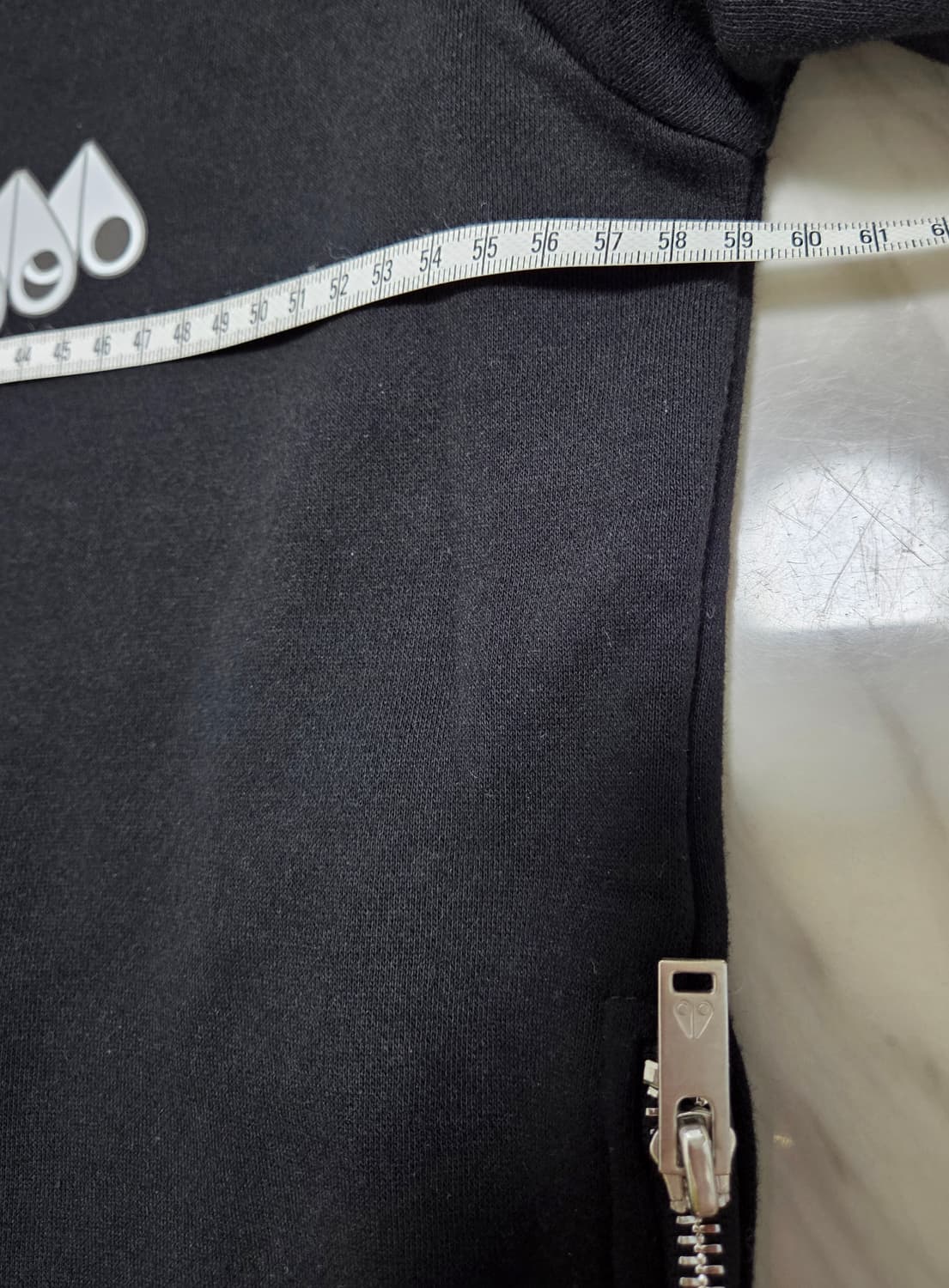 무스너클 사이드지퍼 후드티 상품이미지4