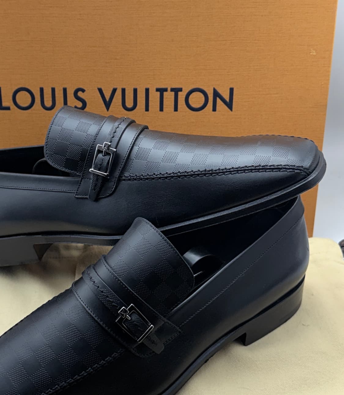 정품)루이비통 다미에 구두 255 상품이미지2