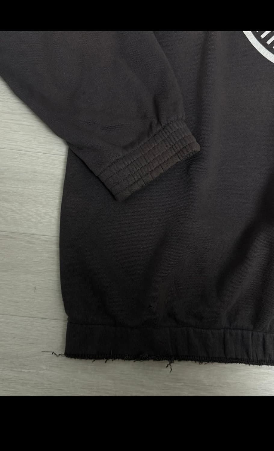 넘버나인 01aw School of Visual Comedy 후드 상품이미지2