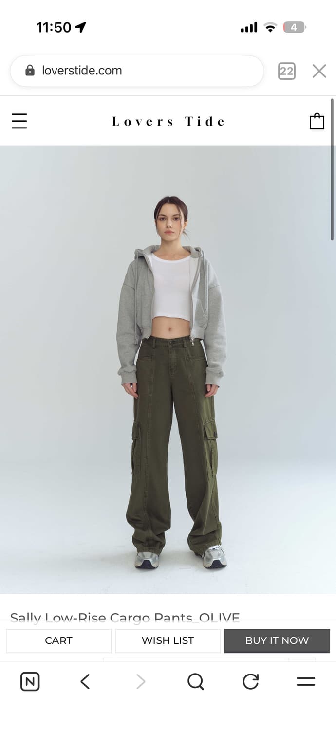 lovers tide 카고팬츠 상품이미지1