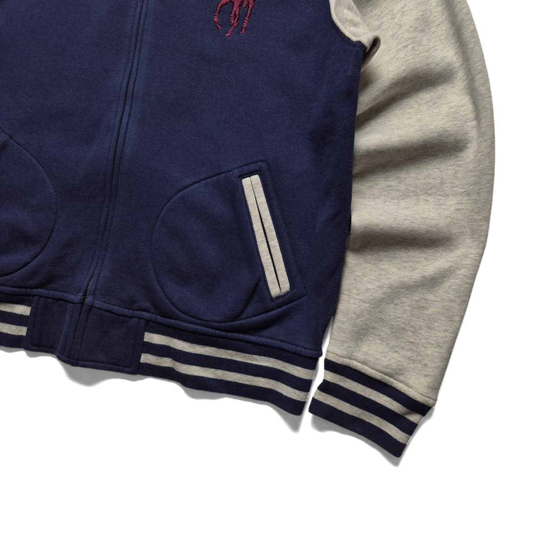 [L] 폴로 랄프로렌 빅포니 바시티 집업자켓 상품이미지5