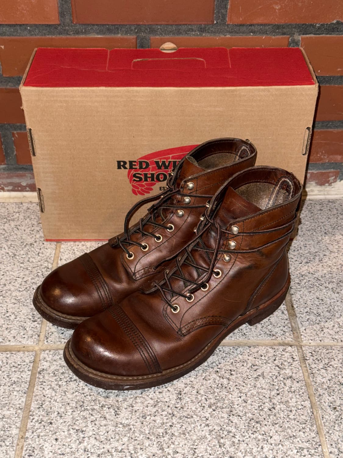 레드윙 8111 아이언레인저 브라운 부츠 265 (8.5D) 상품이미지2