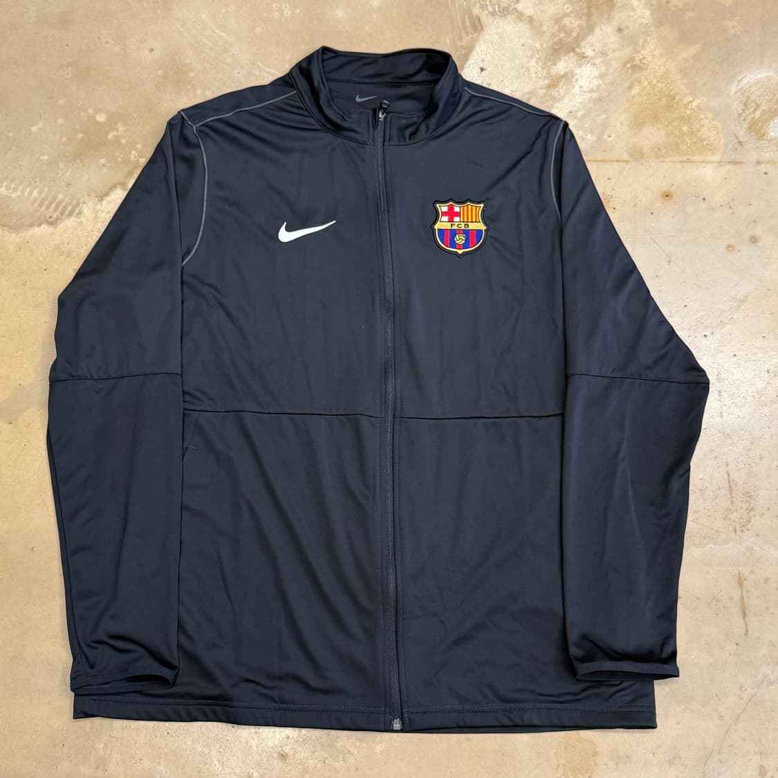 XXL 나이키 바르셀로나 드라이핏 블랙 트랙탑 상품이미지2