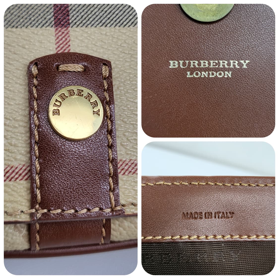 정품 버버리 헤이마켓체크 플랩 숄더/크로스백 상품이미지9