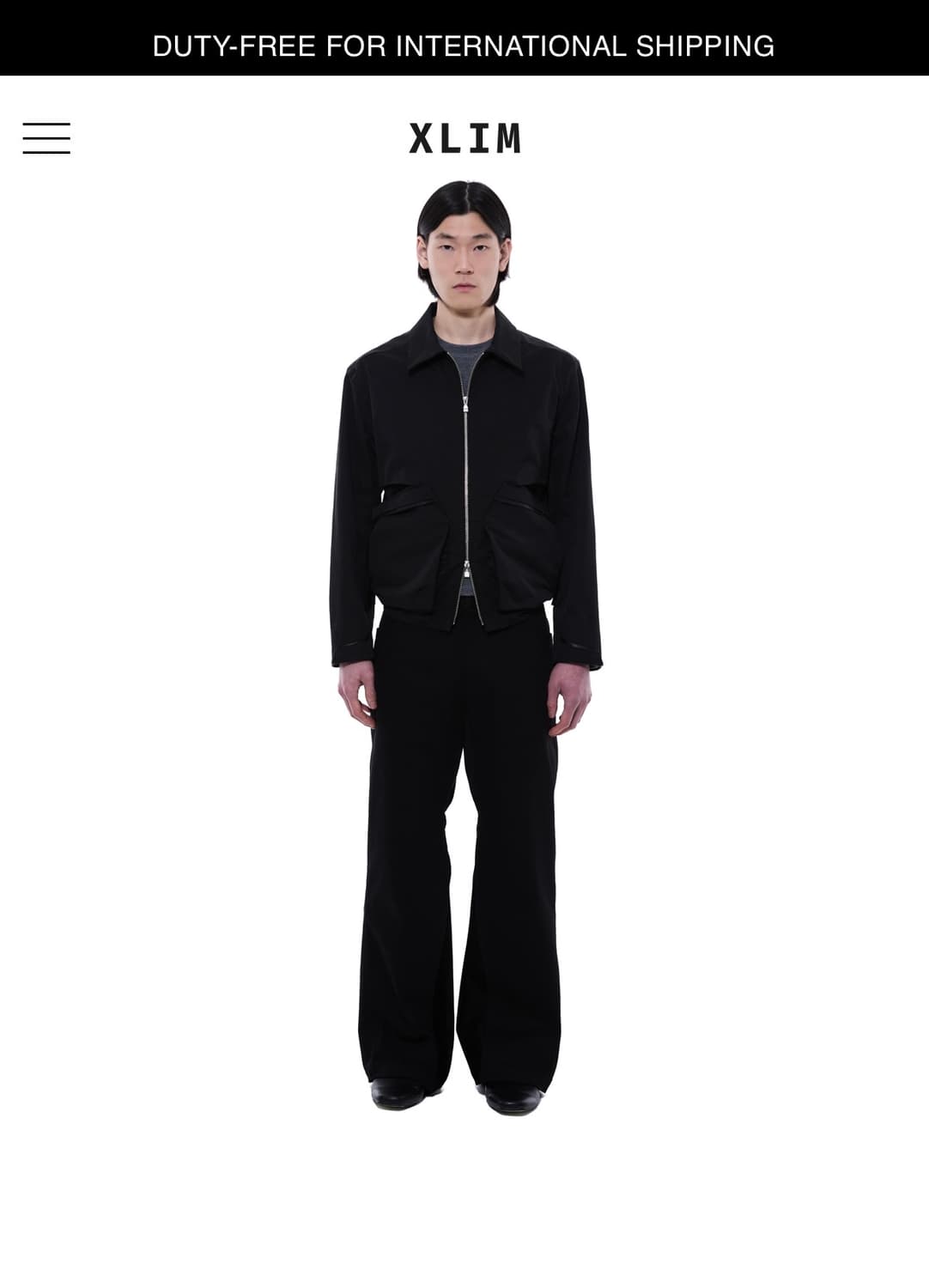 엑슬림 EP.9 01 JACKET COLOR : BLACK M 상품이미지1