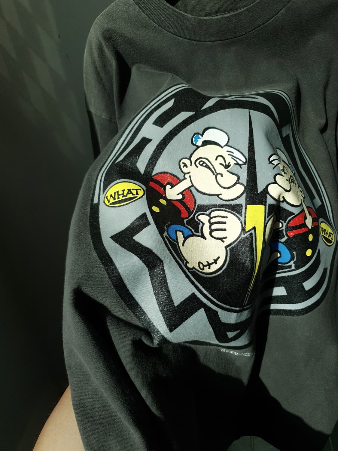 90s Lightning Bolt "Popeye" print tee 상품이미지4