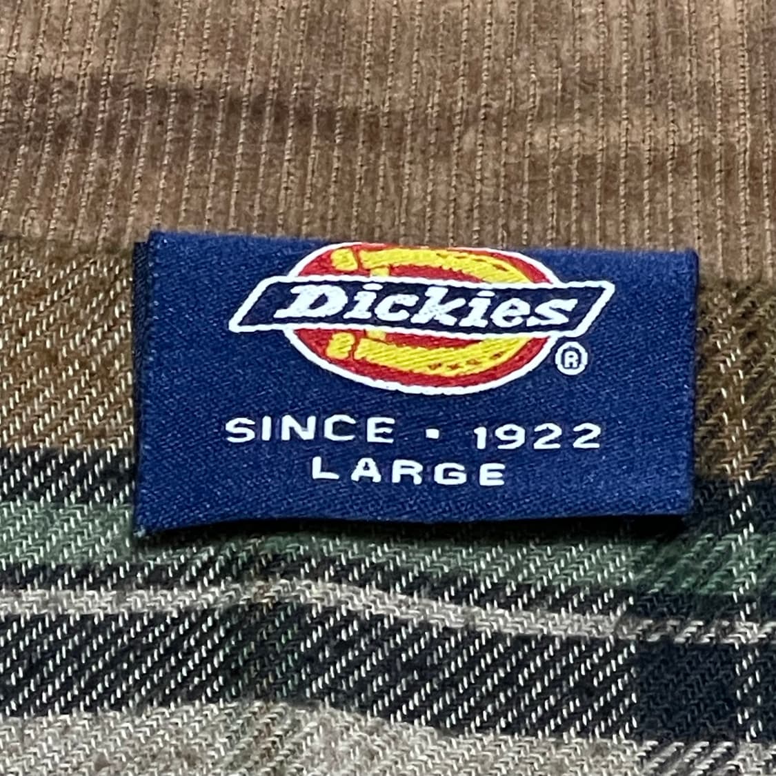 [L] 디키즈 베이지 코듀로이 칼라 워크 자켓 디트로이트맛 상품이미지2