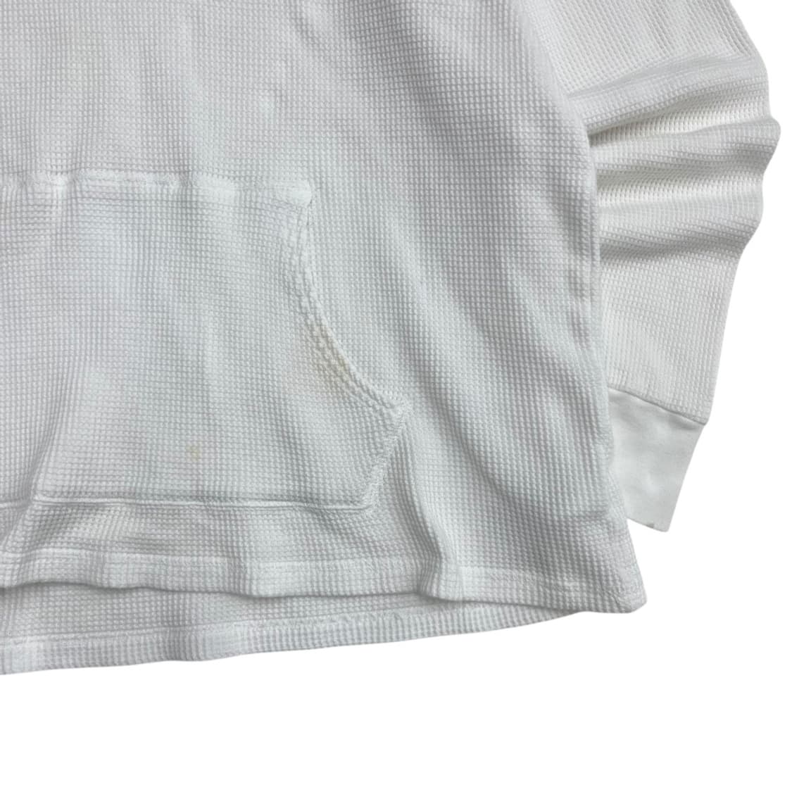 폴로 랄프로렌 네이비포니 화이트 와플 후드티 XL 상품이미지6