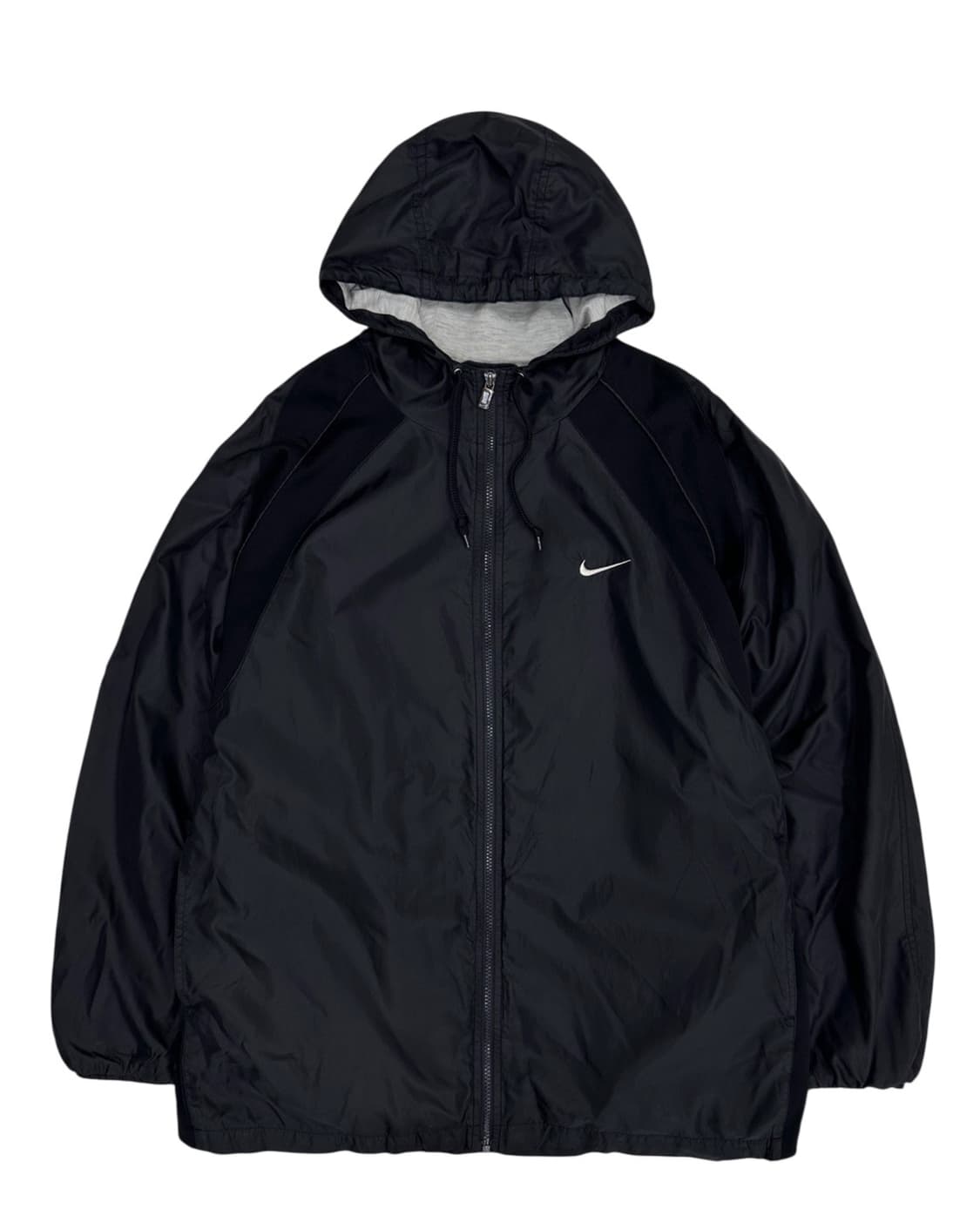 00s 나이키 솔로스우시 나일론 후드집업 블랙 (2XL)  상품이미지1