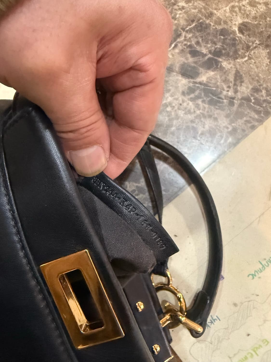 정품 페니 피카부 미니 2way백 팝니다 상품이미지9