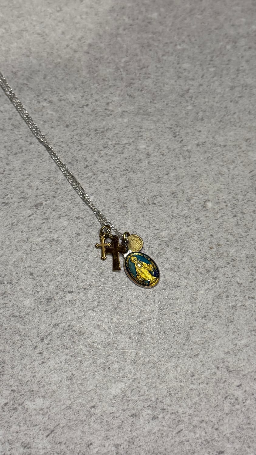 MEDAILLE MIX NECKLACE 메달리 믹스 목걸이 상품이미지1