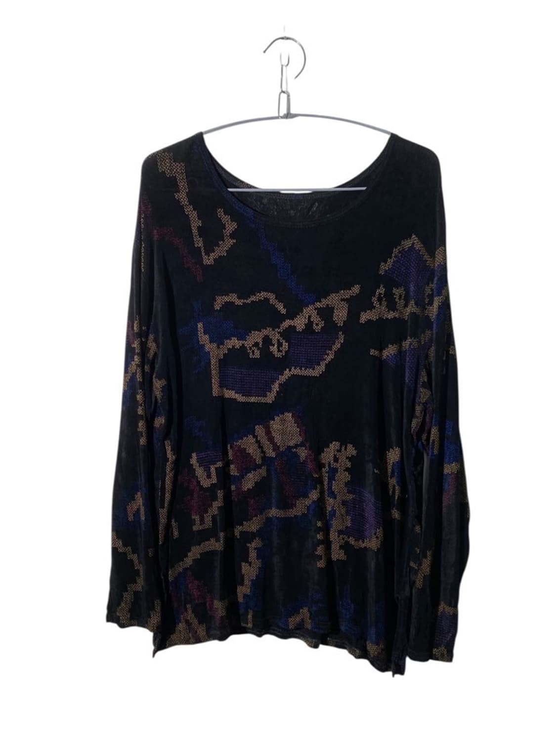 빈티지 세미 시스루 롱슬리브 상품이미지1