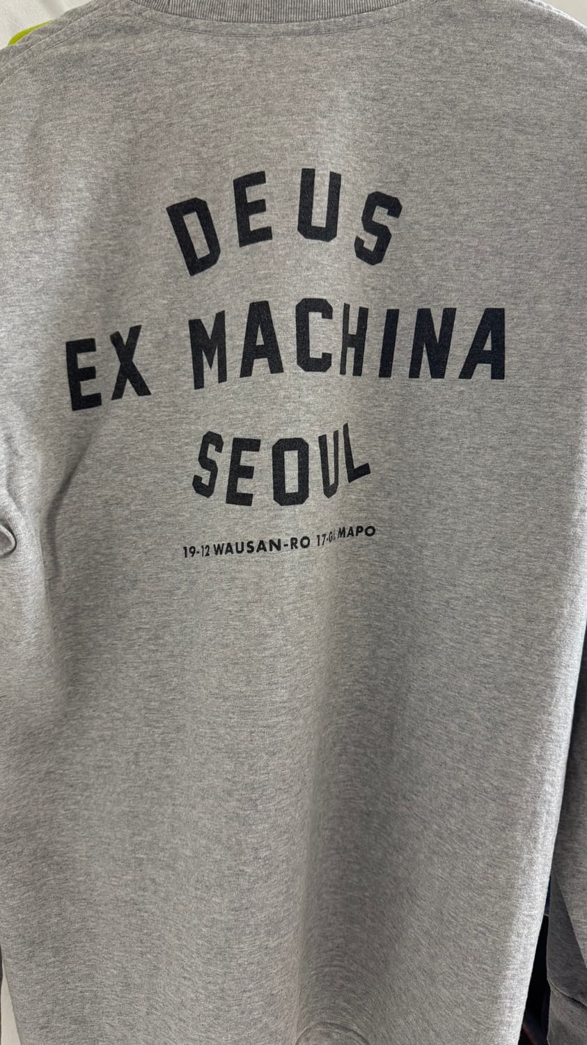 데우스 엑스 마키나 서울xl 롱슬리브 그레이 상품이미지3