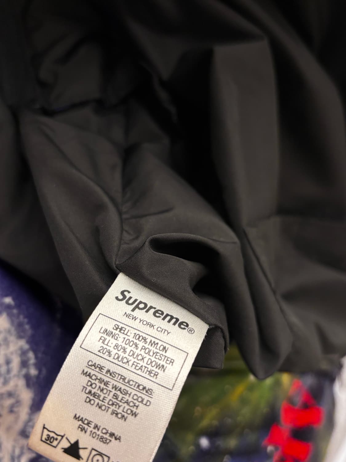 M 사이즈 슈프림x언더커버x퍼블릭에너미 패딩 상품이미지4