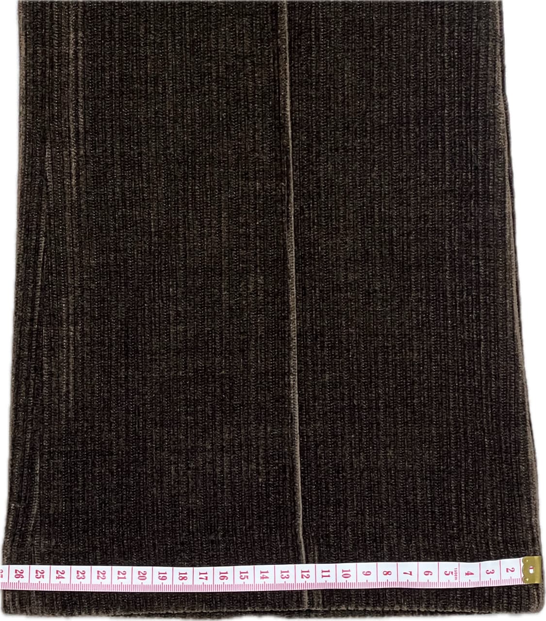 [S]STU 22FW 플레어 코듀로이 팬츠 브라운 룩북 모델용 샘플추정 상품이미지8