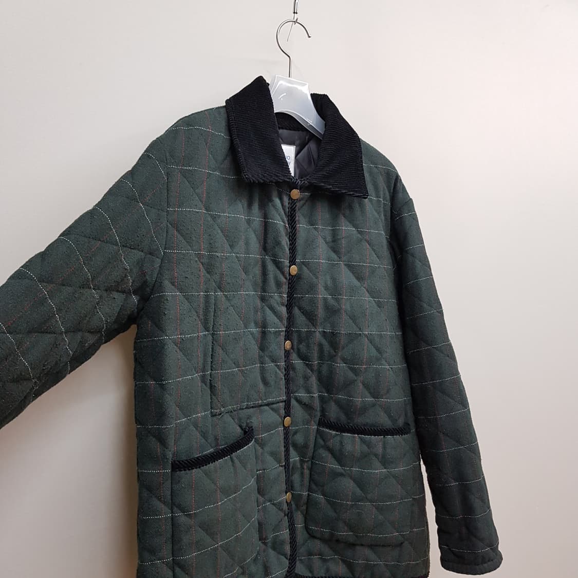 스튜디오 톰보이 2021 체크 퀼팅 자켓  F사이즈 상품이미지3