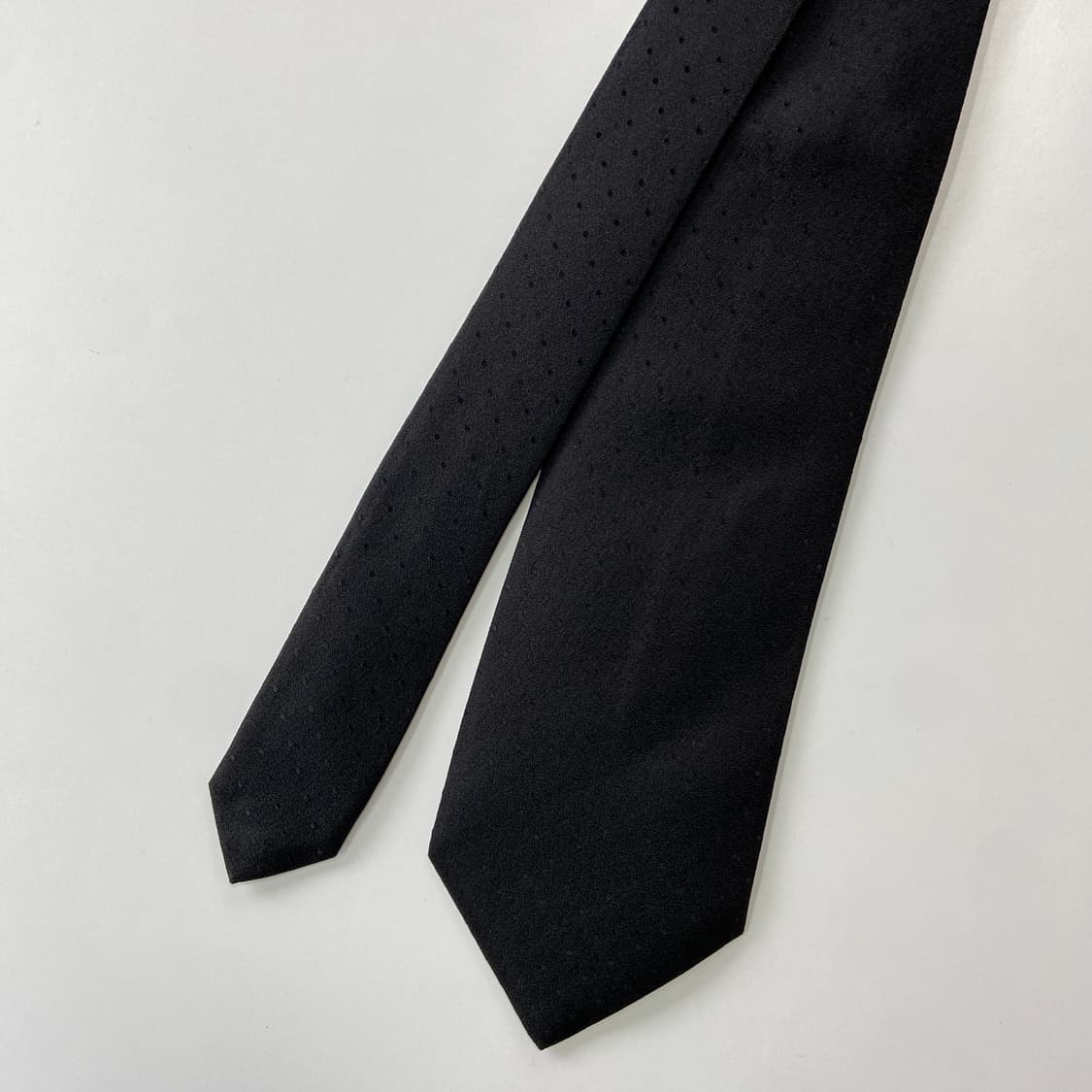 Donato Vinci 블랙 실크 이태리 넥타이8.5cm 상품이미지2