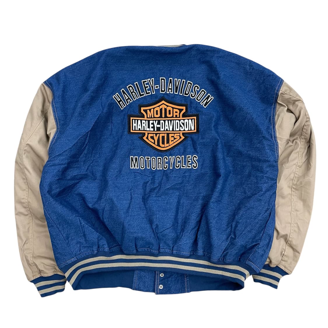 할리데이비슨 데님 바시티 자켓 상품이미지2