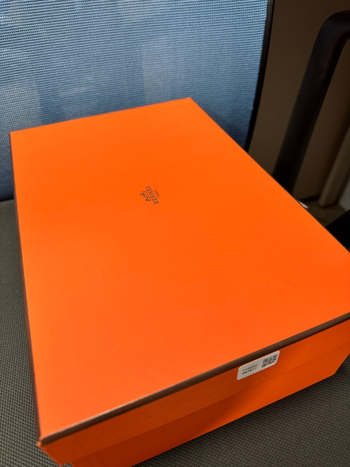 36사이즈 새상품 에르메스 오란 샌들 카프스킨 & 골드 피케르 에크루즈 상품이미지3