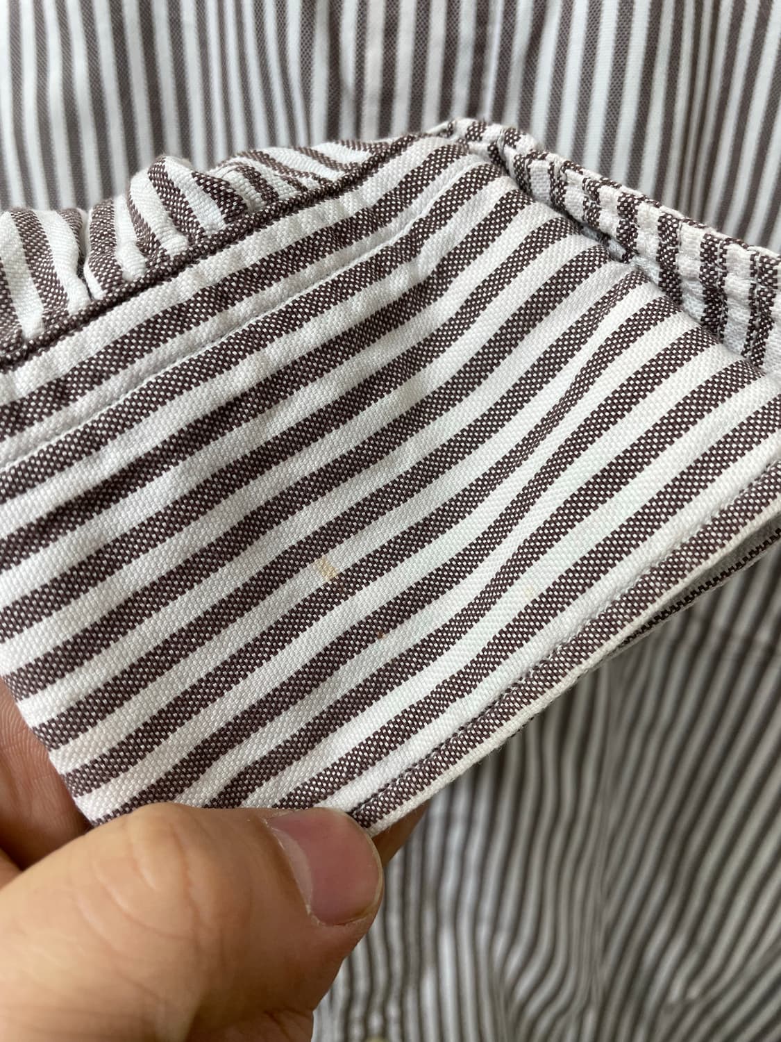 45rpm 스트라이프 옥스포드 셔츠 L - S65 상품이미지8