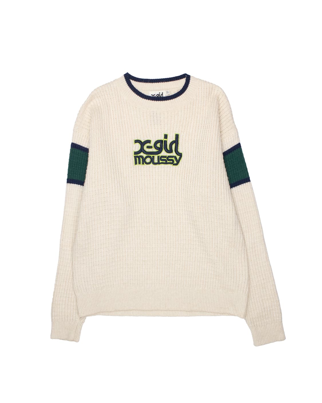 엑스 걸 X MOUSSY 와플 니트 상품이미지1