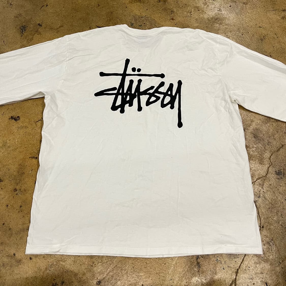 스투시 화이트 롱슬리브 긴팔 티셔츠  상품이미지4