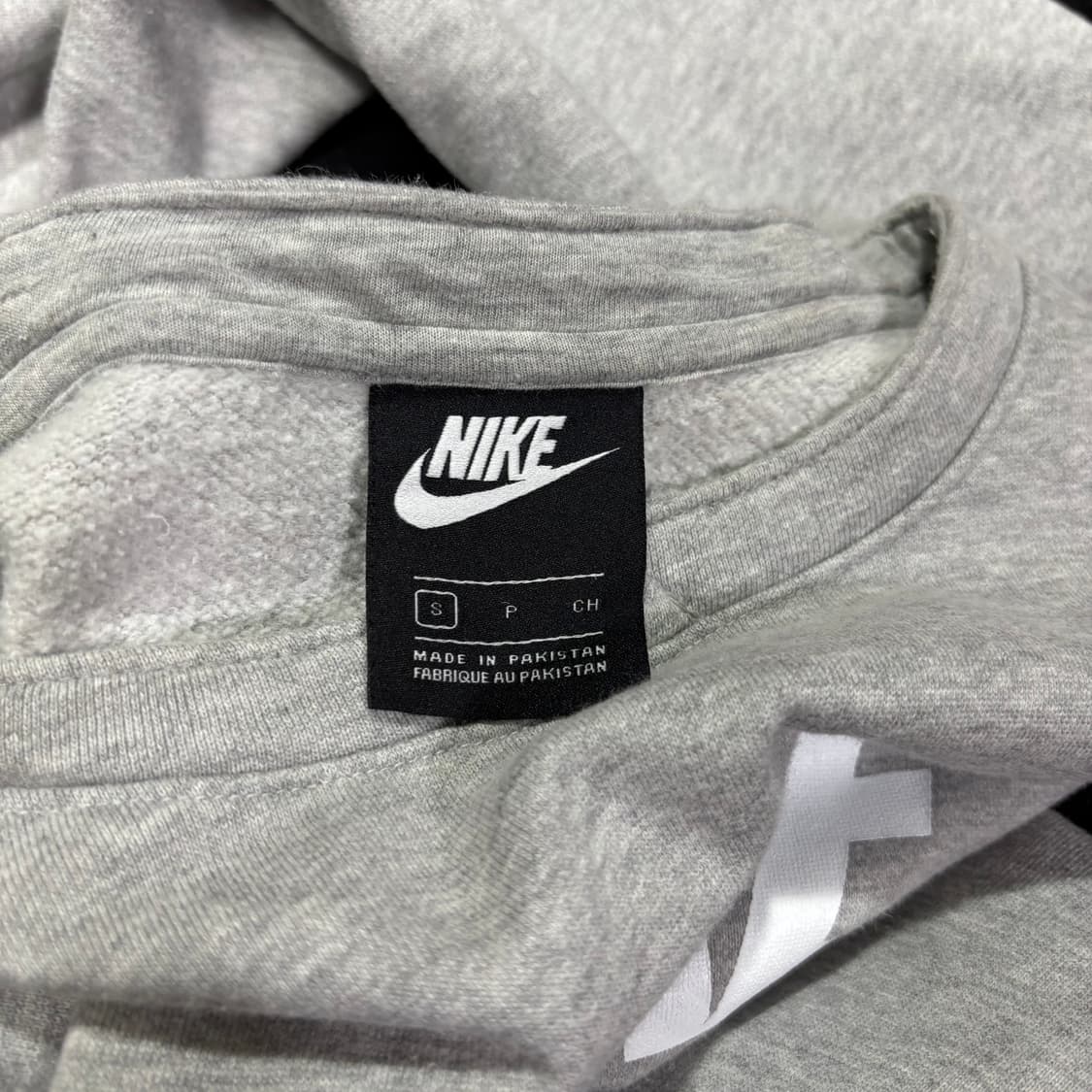 S 95 나이키 그레이 캥거루 맨투맨 상품이미지4