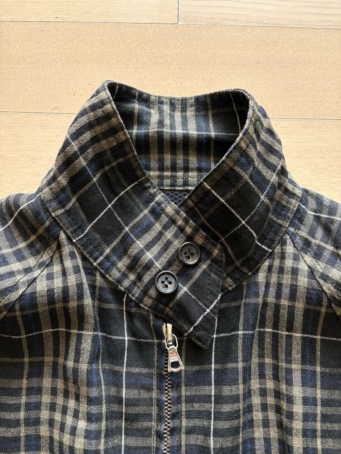 소프넷 마드라스 리넨 자켓 S 상품이미지3