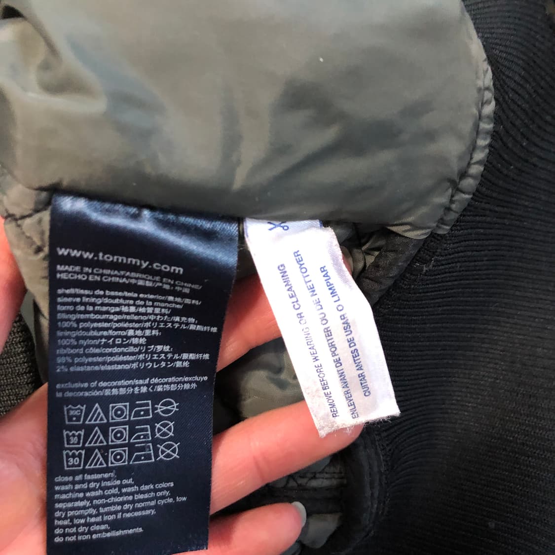 타미힐피거 퀄팅 자켓  상품이미지7