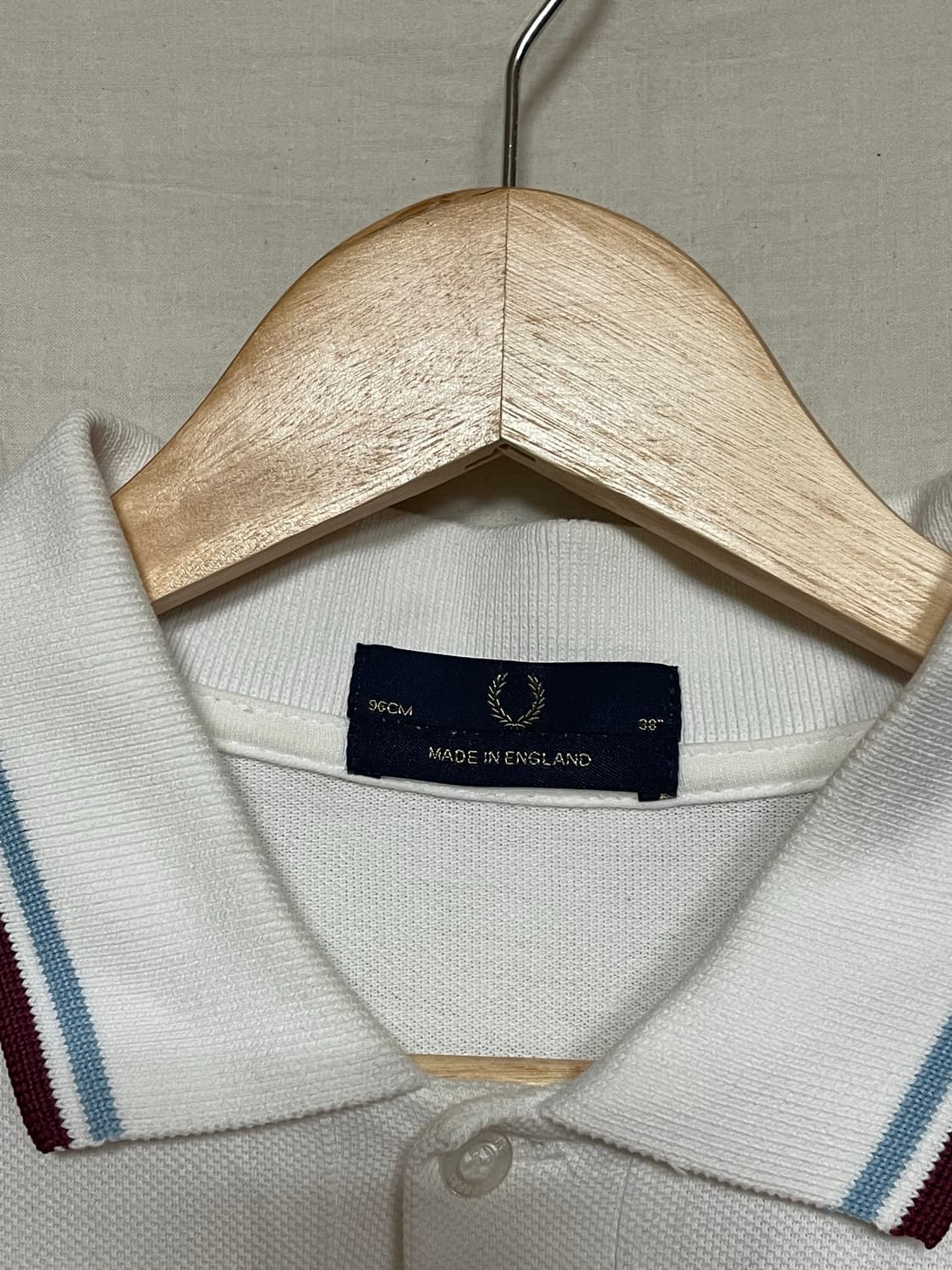 프레드페리 트윈팁 아이스마룬 상품이미지3