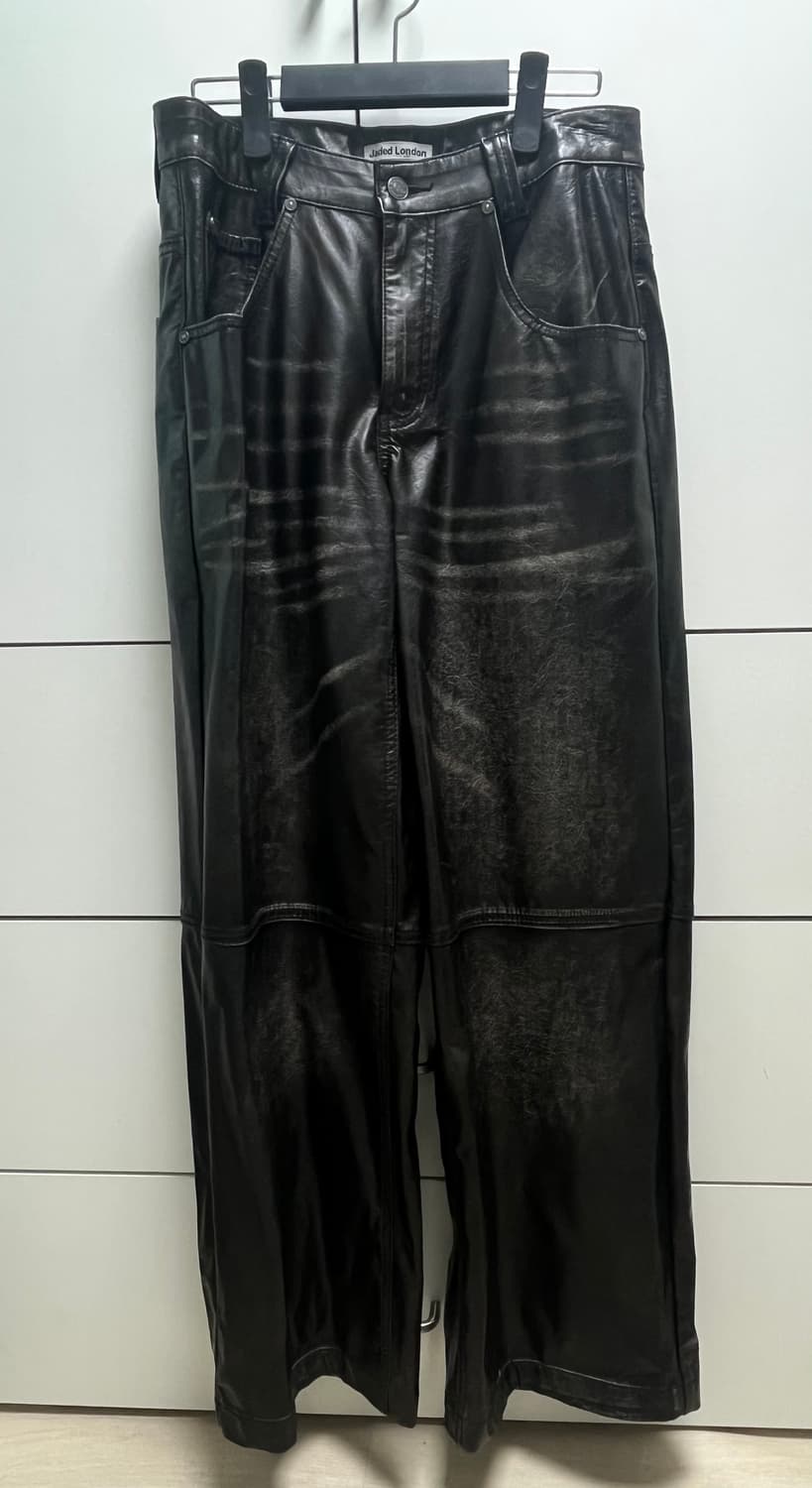 Jaded london 제이디드런던 페이크레더팬츠 상품이미지5